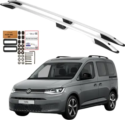 Obrázok produktu pre Dachreling VOLKSWAGEN CADDY FORD TRANSIT CONNECT COURSE 2020- Solid