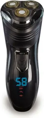 Image de Super Flex Shaver 3D - Titanium, Rasoir, Lavable, Sous l'eau ou à sec - Écran LC