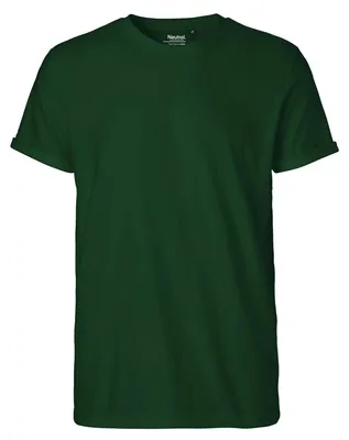 Obrázok produktu pre Neutrálne - Tričko pre mužov, vyhrnuté rukávy LT4119 (XL) (fľaškovozelená)