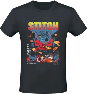 Produktbild von Lilo And Stitch - Stitch In Space - T-Shirt L