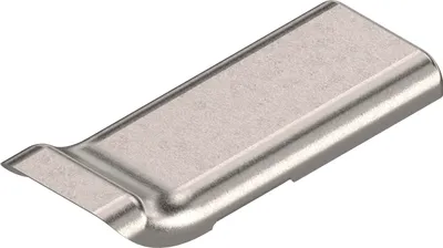 Immagine prodotto di BLUM 95°/110° tappo copricerniera non stampato, acciaio nichelato