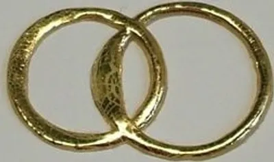 Produktbild von Wachsornament Ringe groß