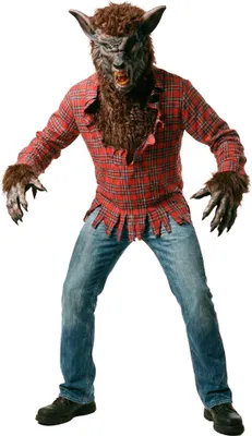 Produktbild von Werwolf Kostüm braun