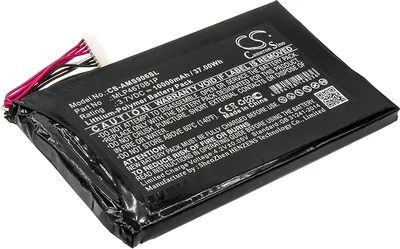 Zdjęcie produktu dla TECHTEK Bateria kompatybilny z [Autel] Maxisys MS906BT, Maxisys MS906TS, MS906BT, MS906S, MS906TS zastępuje MLP4670B1P