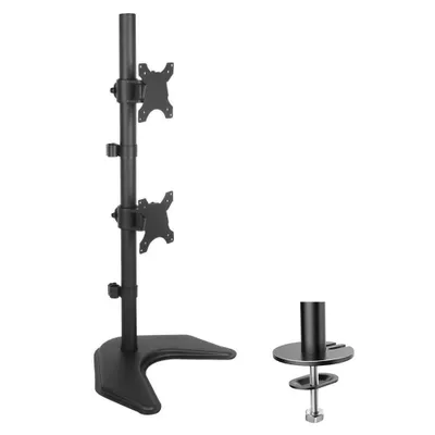 Produktbild von Techly ICA-LCD 2520V Flachbildschirm-Tischhalterung 68,6 cm (27") Tisch/Bank Schwarz