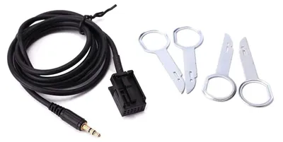 AUX-Adapterkabel für Ford mit Quadlock und CD6000