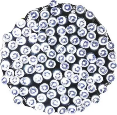Produktbild von Weihnachtsbaumbeleuchtung, 288 LEDs, Raupenform, weiß, 2 m