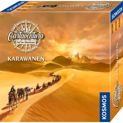 Immagine prodotto di KOSMOS Cartaventura - Karawanen, Kartenspiel, Abenteuerspiel, Kooperatives Spiel, 683627