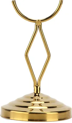 Produktbild von Tischnummernhalter 4in Golden modische Edelstahlhalterung für Hochzeitsfeier