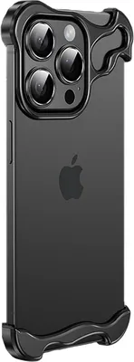 Image de INF Coque Unique en Métal + Film de Protection d'Objectif pour iPhone iPhone 16 Plus