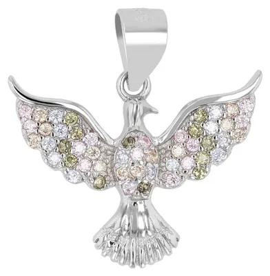 Produktbild von Akzent Damen Anhänger Zezilia "Zezilia" aus 925 Sterlingsilber, rhodiniert, langlebig