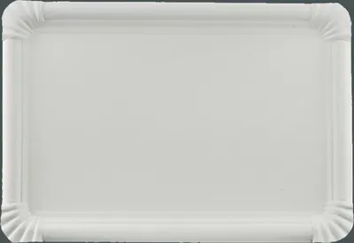 Produktbild von 125 Pappteller rechteckig, 24 x 34cm