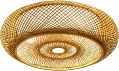 Image de Suspension, Bambou fait main, Eclairage doux, Plafond 60cm, Pas d'ampoule (E27), Plafond 60cm, Pas d'ampoule (E27)