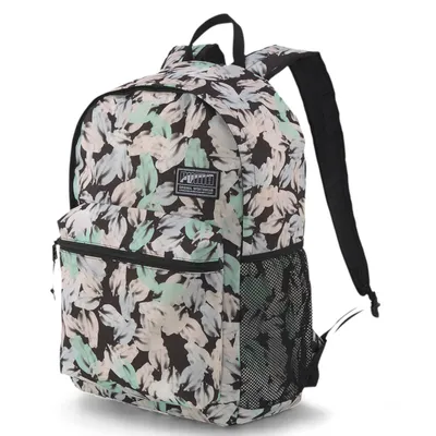 Produktbild von PUMA Academy Backpack Bright Rose - Leaf AOP
