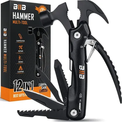 Image de BIIB 12-en-1 Multitool Camping Cadeau pour hommes Fête des Pères Anniversaire Noël