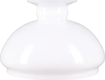 Produktbild von Lampenglas Opalglas Ersatzglas Petroleumglas Ø 186mm Weiß