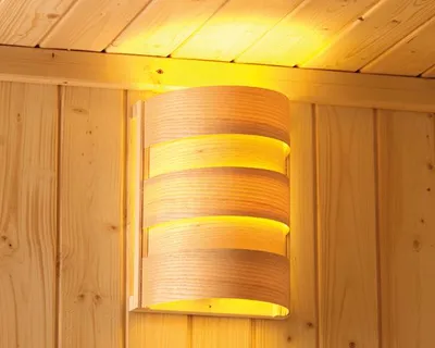 Produktbild von Karibu Saunaleuchte Classic-für Anschluss an Karibu Starkstrom Steuergerät oder externen 230 Volt Schalter (bauseits)