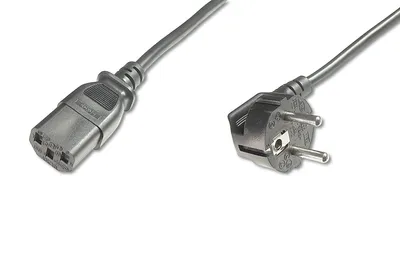 Immagine prodotto di Cavo di collegamento alla rete DIGITUS, 0,75 m, nero C13