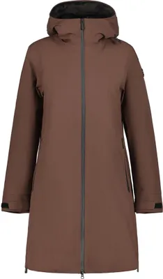 Produktbild von Luhta Iskola Parka, dunkelbraun, Größe 36, leicht gefüttert, mit zweifach verstellbarer Kapuze