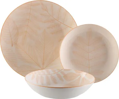 Obrázok produktu pre Riad Versa Aylen Béžový porcelán 18 kusov