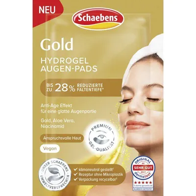 Produktbild von Schaebens GOLD Hydrogel Augen-Pads