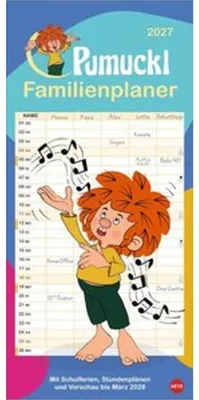 Zdjęcie produktu dla Kalendarz rodzinny Pumuckl 2027
