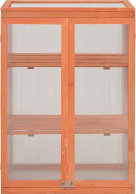 Image de vidaXL Armoire de serre en bois 75x47x109 cm