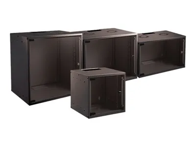 Produktbild von EFB Elektronik WGB-1909TS.60, Wandmontiertes Regal, 9U, 80 kg, Schwarz