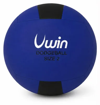 Immagine prodotto di Uwin, set di 2 palline da dodgeball in tessuto, colore blu/nero