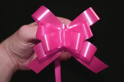 Produktbild von Schleifenband 5 cm 10 Stück fuchsia