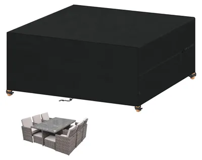 Immagine prodotto di Copertura protettiva per mobili da giardino, dimensioni 240x180x75 cm, tessuto Oxford 420D, impermeabile e antipolvere