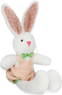 Zdjęcie produktu dla Zając Pluszowy Figurka Siedząca 26 Cm