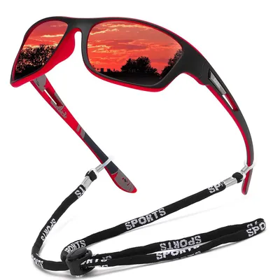 Produktbild von Polarisierte Sportsonnenbrille für Herren zum Autofahren, Radfahren und Angeln – Sonnenbrille mit UV-Schutz
