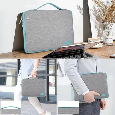 Produktbild von Famanu Laptop Tasche - Wasserabweisender Schutz für 14-15 Zoll Laptops