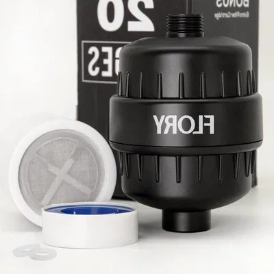 Produktbild von Famanu Duschfilter 20-stufige Wasseraufbereitung - Schwarz