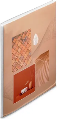 Image de Album Hama Singo II en couverture souple, pour 80 photos format 10x15 cm, terre cuite