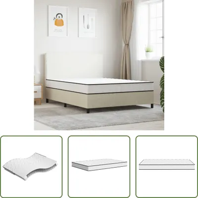 Produktbild von The Living Store Matratze Bonnell-Federkern Mittel 140x200 cm