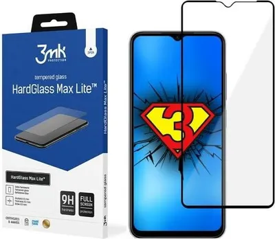 Zdjęcie produktu dla 3Mk Hardglass Max Lite Xiaomi Redmi Note11R Czarny/Black Fullscreen Glass Lite