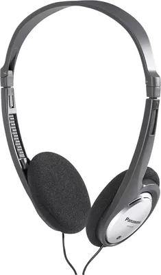 Produktbild von Panasonic RP-HT030E-S Silver, ohrumschließend, 16 - 22000 Hz, 108 dB, verkabelt, 1.2 m, Schwarz, Silber