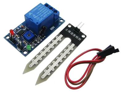 Produktbild von 5V Feuchtigkeit Humidy Bodenfeuchte Sensor Modul Board mit Relais Relay Arduino