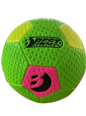 Produktbild von Best Sporting Freizeitball I Aus hochwertigem, abriebfestem Kunststoff I Größe 5 I Gewicht: 335-350g, Farbe:grün
