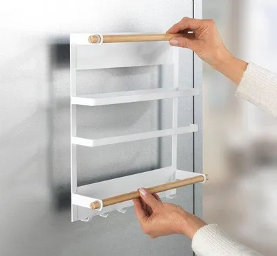 Produktbild von Küchenwandregal - Wandplank / Verbluffende Dekoration 33 x 34 x 8 cm