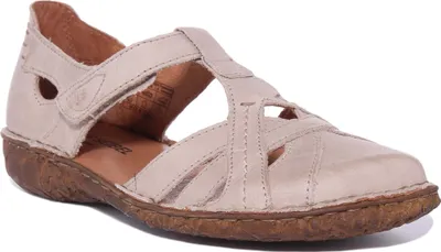 Produktbild von Josef Seibel Rosalie 29 Frauen Geschlossen Zehe Leder Sandale Crème – 4 Großbritannien - 37 EU - 6 US / Creme