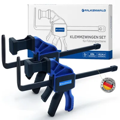 Produktbild von Set mit 2 Handklemmen für einfaches Befestigen