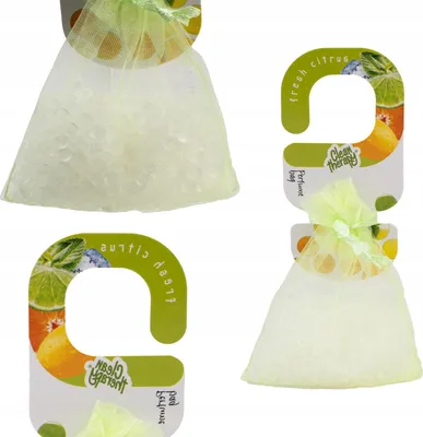 Image de Désodorisant pour voiture et intérieur - Pendentif parfumé - Parfum frais d'agrumes - Longue durée - Neutralise les odeurs