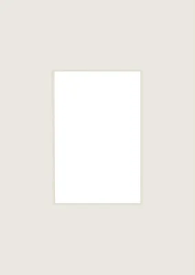 Obrázek produktu pro nielsen Passepartout Premium 2,5 mm, vnější formát 21x29,7 cm (DIN A4) pro obrázky 10x15 cm, starobílá barva