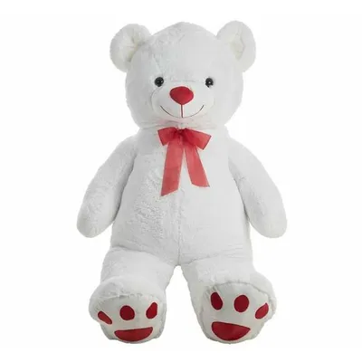 Produktbild von Weißer Plüschbär 40 cm – Niedliches Kuscheltier für Babys ab 0 Monaten