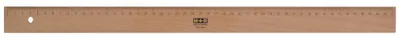 Image de M+R Lineal Holz 50cm Buche Metalleinlage 1 Stück