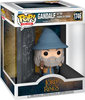 Immagine prodotto di Funko Pop! Deluxe Il Signore degli Anelli Gandalf alle porte di Durin 1746