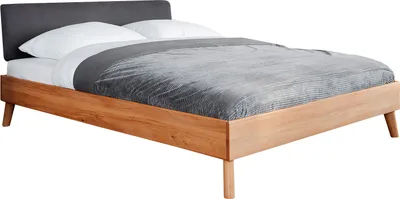 Produktbild von Doppelbett Timaru 03 Kernbuche massiv geölt - Liegefläche: 160 x 200 cm (B x L)